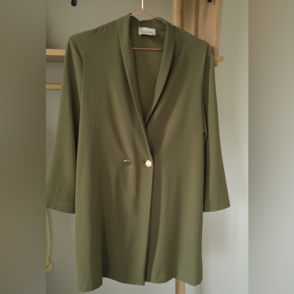 Dixie Elegant Lightweight Olive Women's Blazer